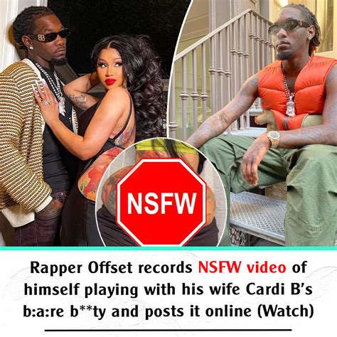 offset instagram story leak|Offset records NSFW video while playing with Cardi Bs booty